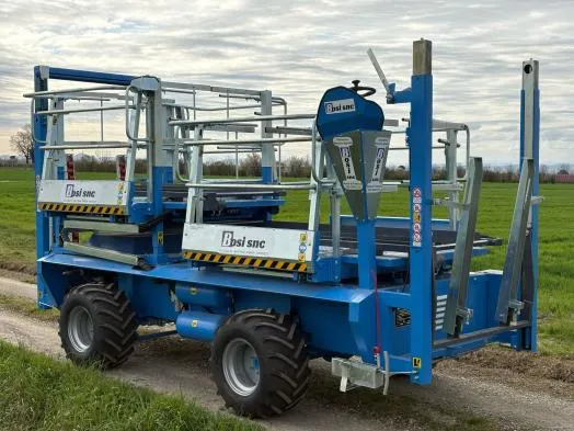 Carro raccolta frutta ABM Bosi SRL Faenza — macchina semovente diesel 4 postazioni Perkins Stage V